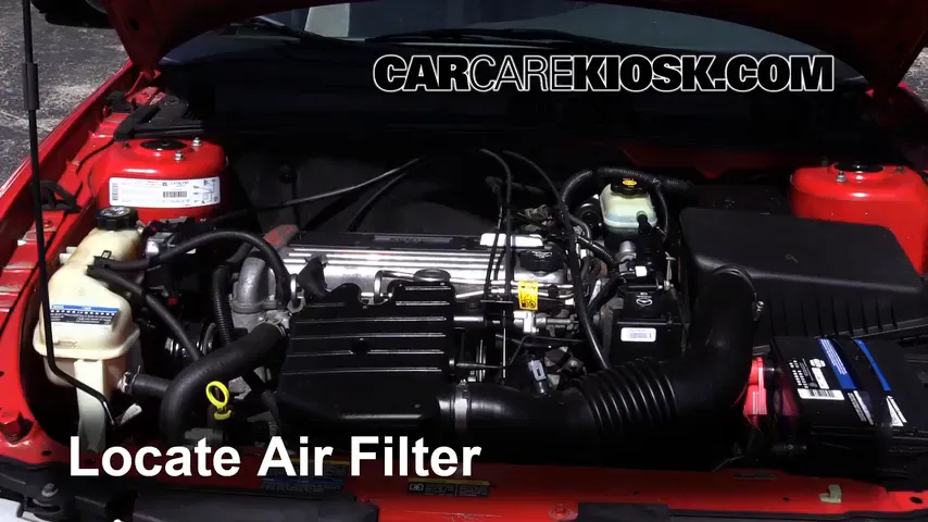 2003 Oldsmobile Alero GL 2.2L 4 Cyl. Coupe (2 Door) Air Filter (Engine)